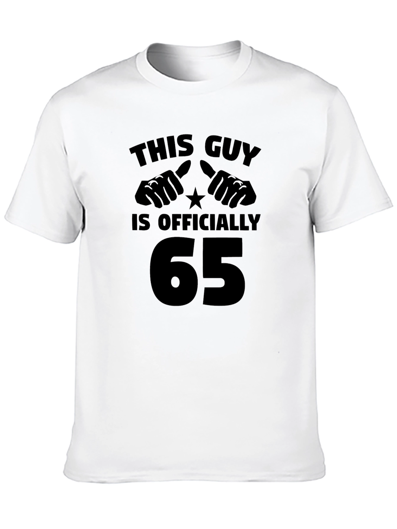 This Guy is Officially 65 - Birthday T-Shirt