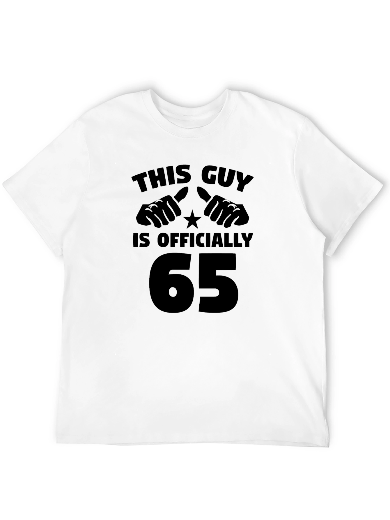 This Guy is Officially 65 - Birthday T-Shirt