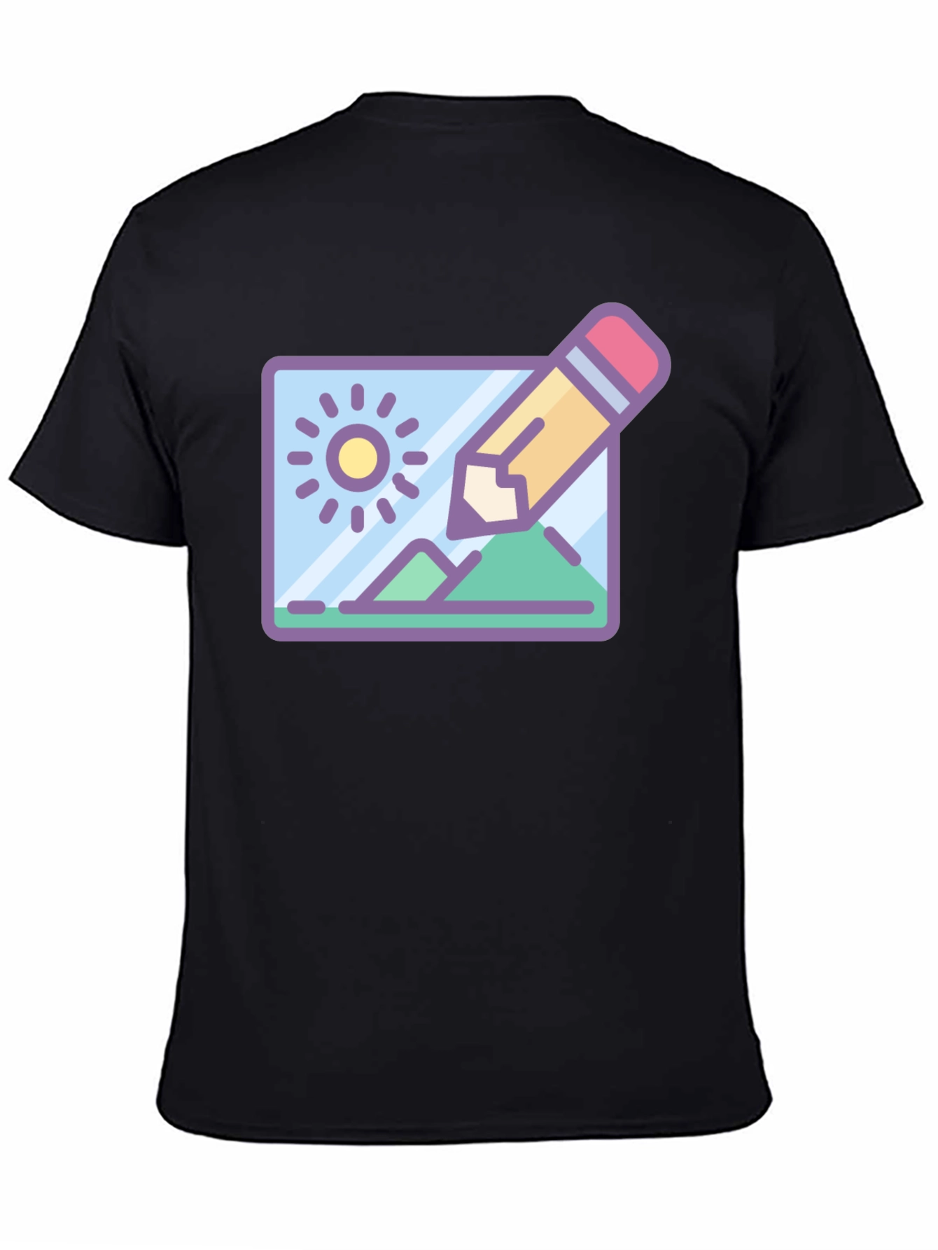 Design Landscape Tee - Artist Drawing T-Shirt