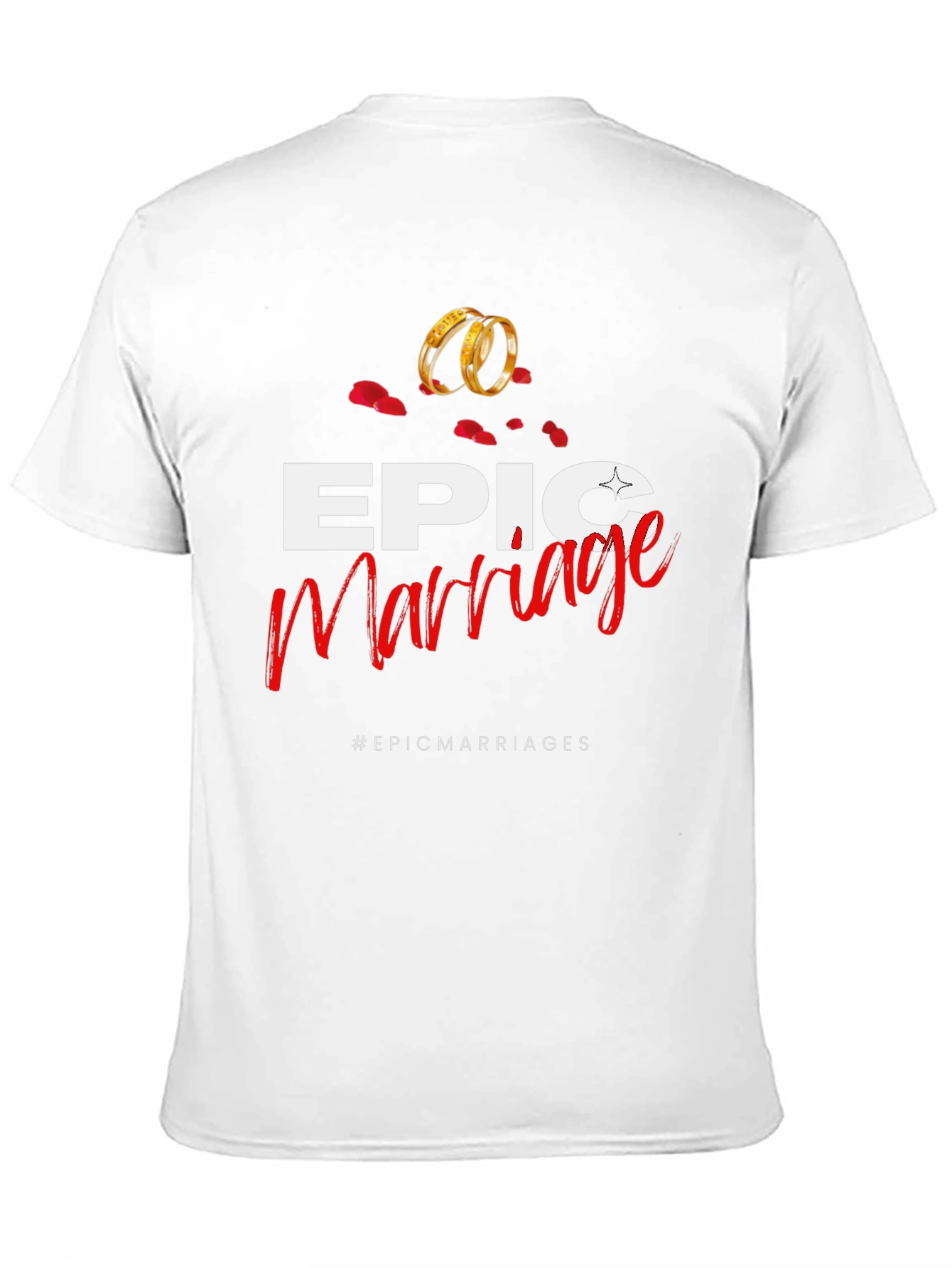 Epic Marriage T-Shirt - Stylish Wedding Anniversary Apparel
