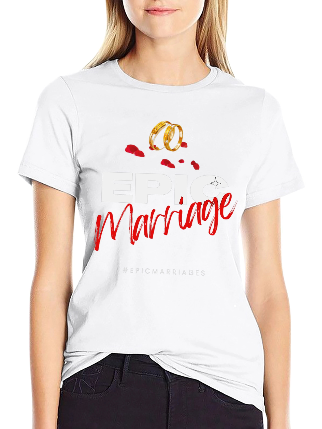 Epic Marriage T-Shirt - Stylish Wedding Anniversary Apparel