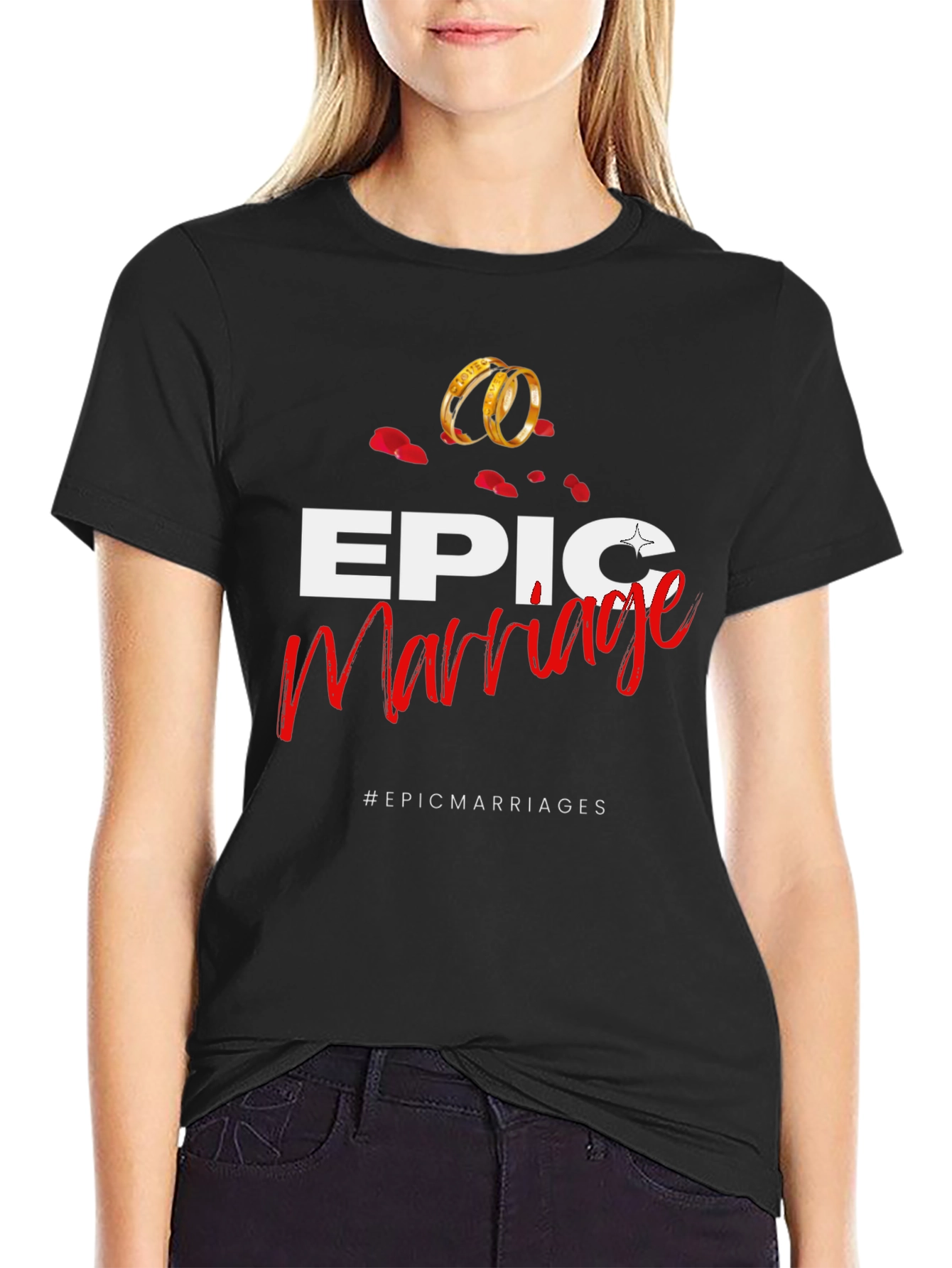 Epic Marriage T-Shirt - Stylish Wedding Anniversary Apparel