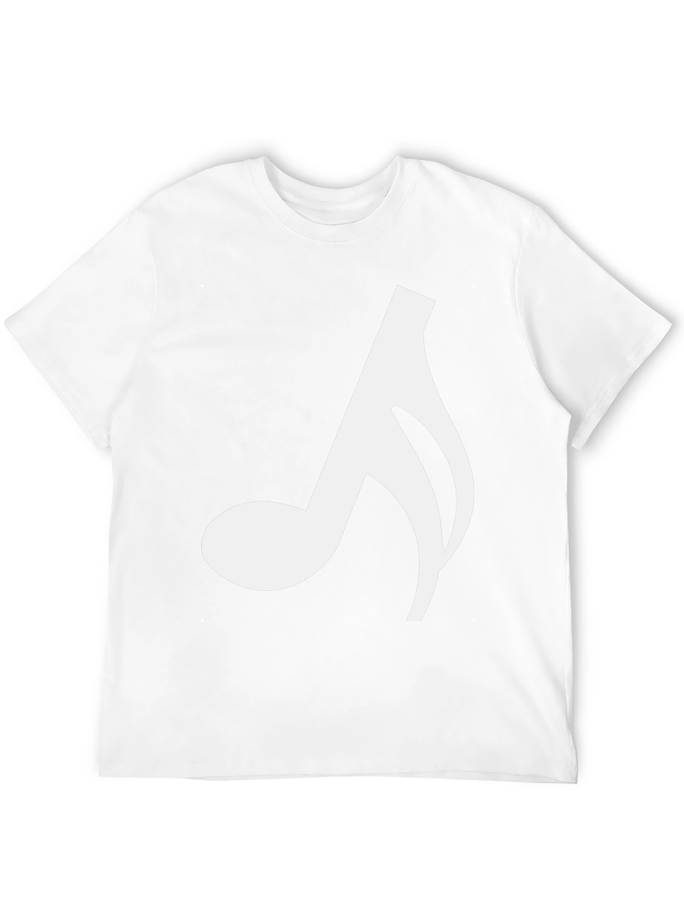 Music Note Graphic Tee - Stylish Black T-Shirt