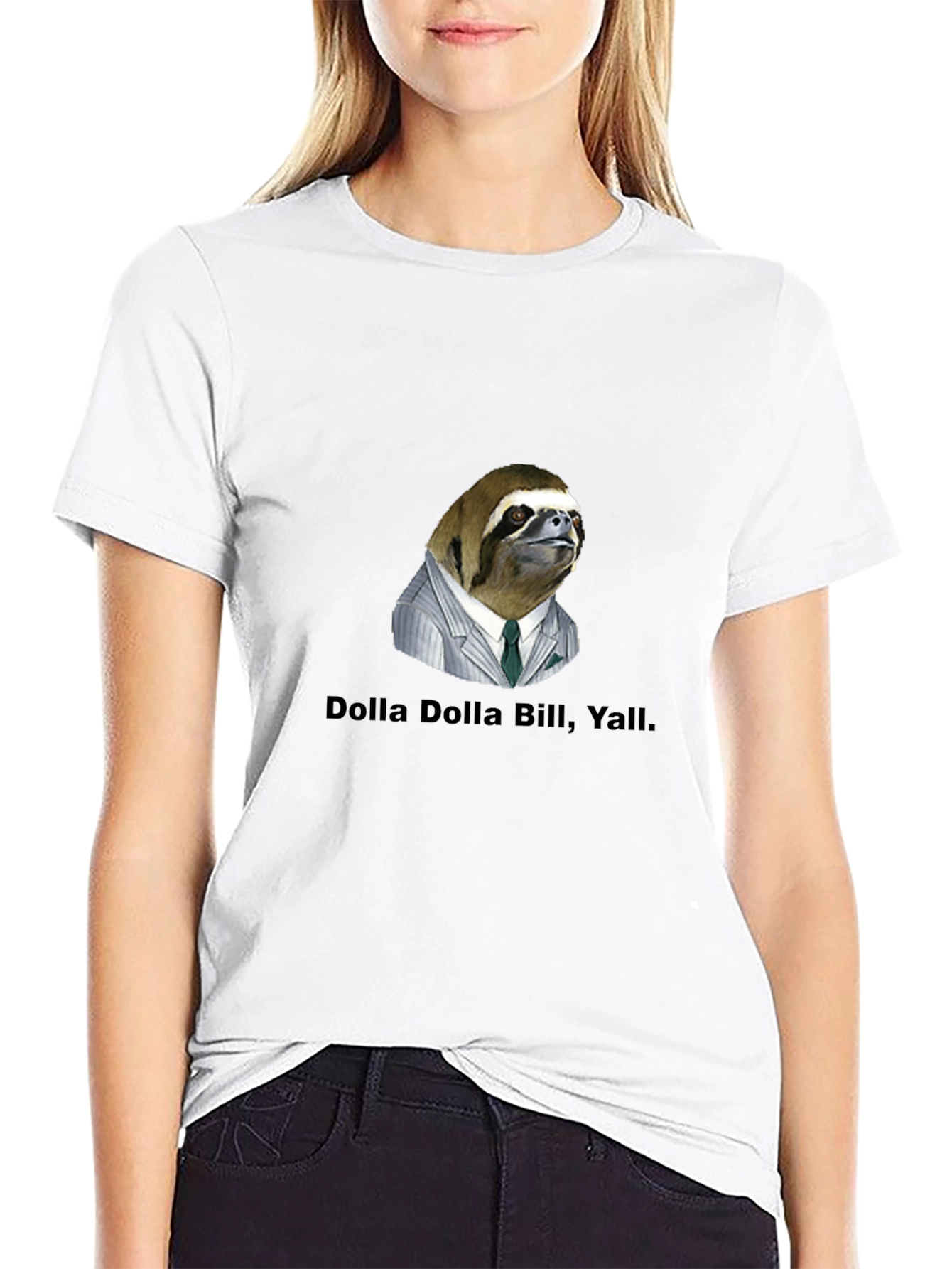 Dolla Dolla Bill Yall Sloth Tee
