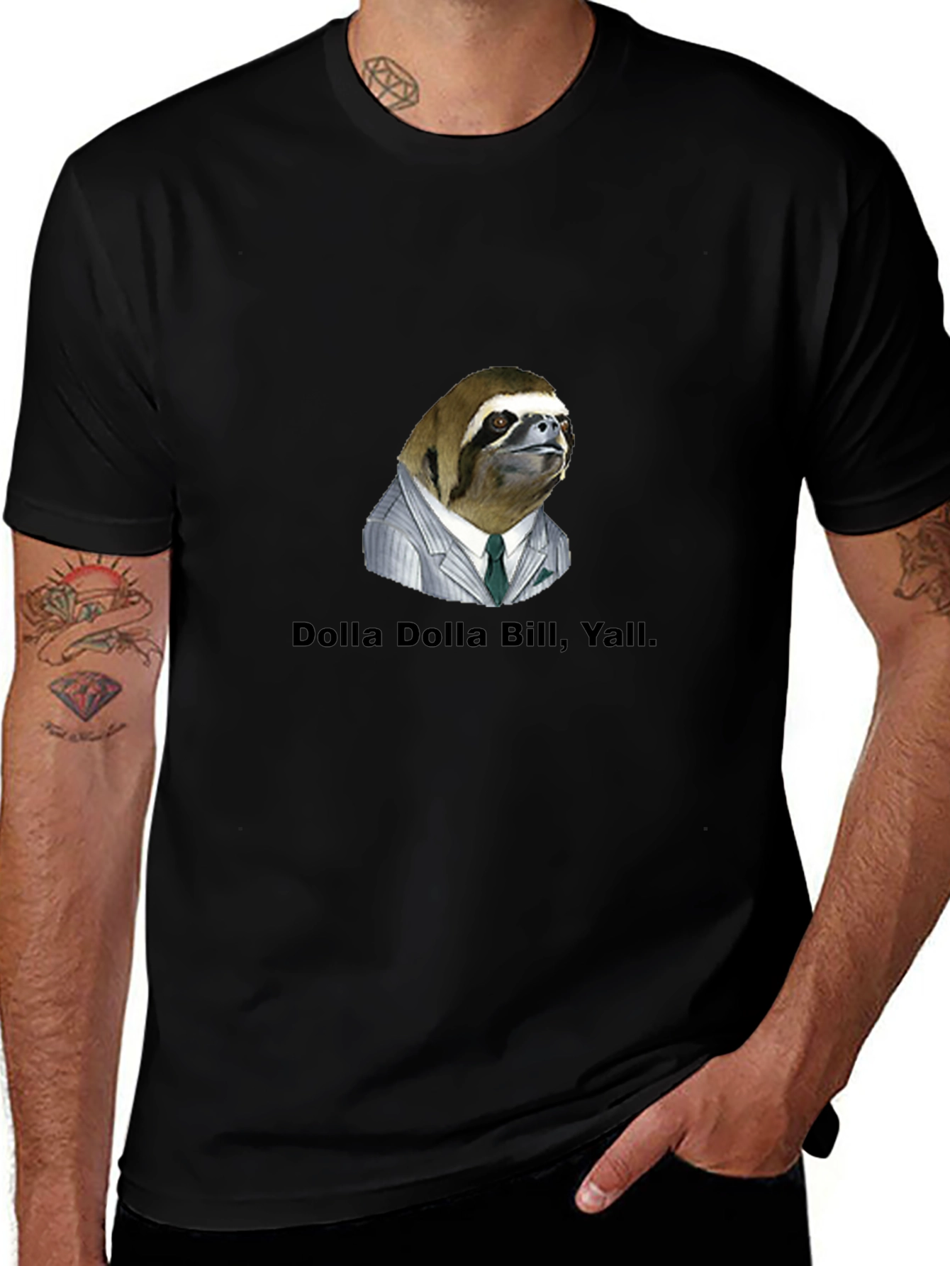 Dolla Dolla Bill Yall Sloth Tee