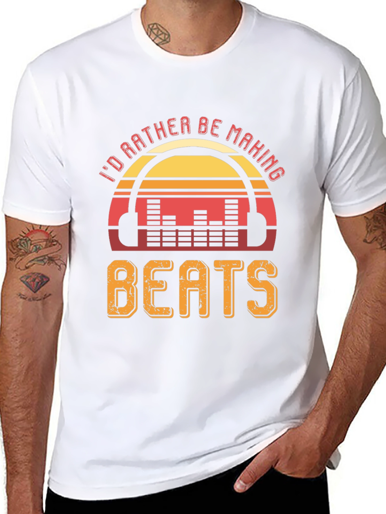 Id Rather Be Making Beats T-Shirt