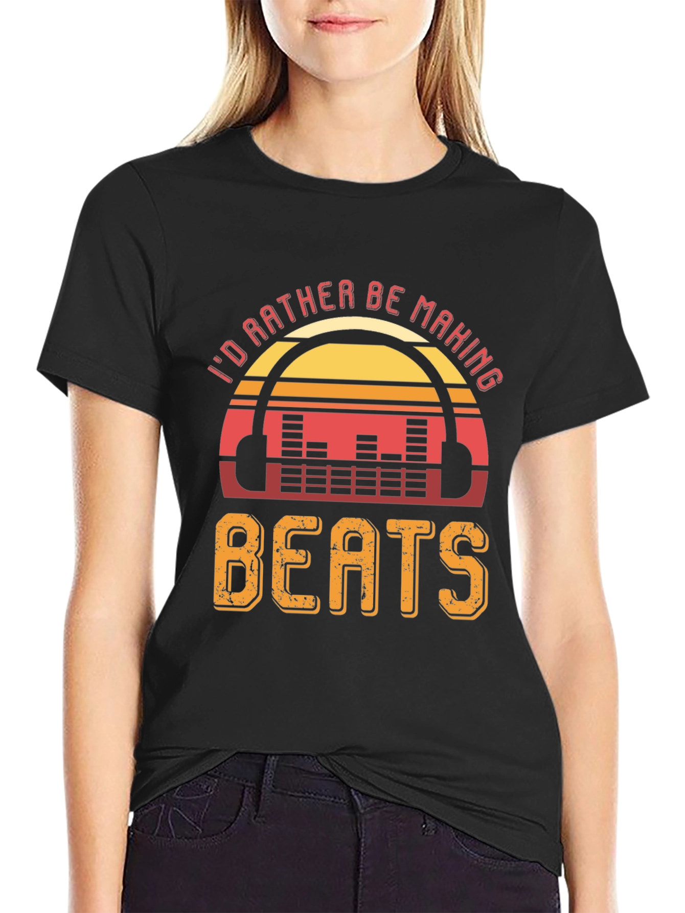 Id Rather Be Making Beats T-Shirt
