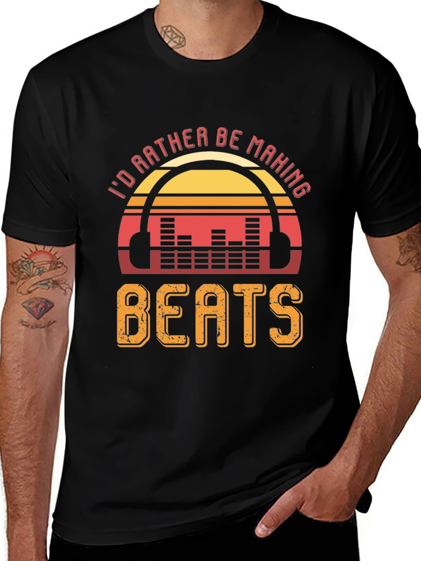 Id Rather Be Making Beats T-Shirt