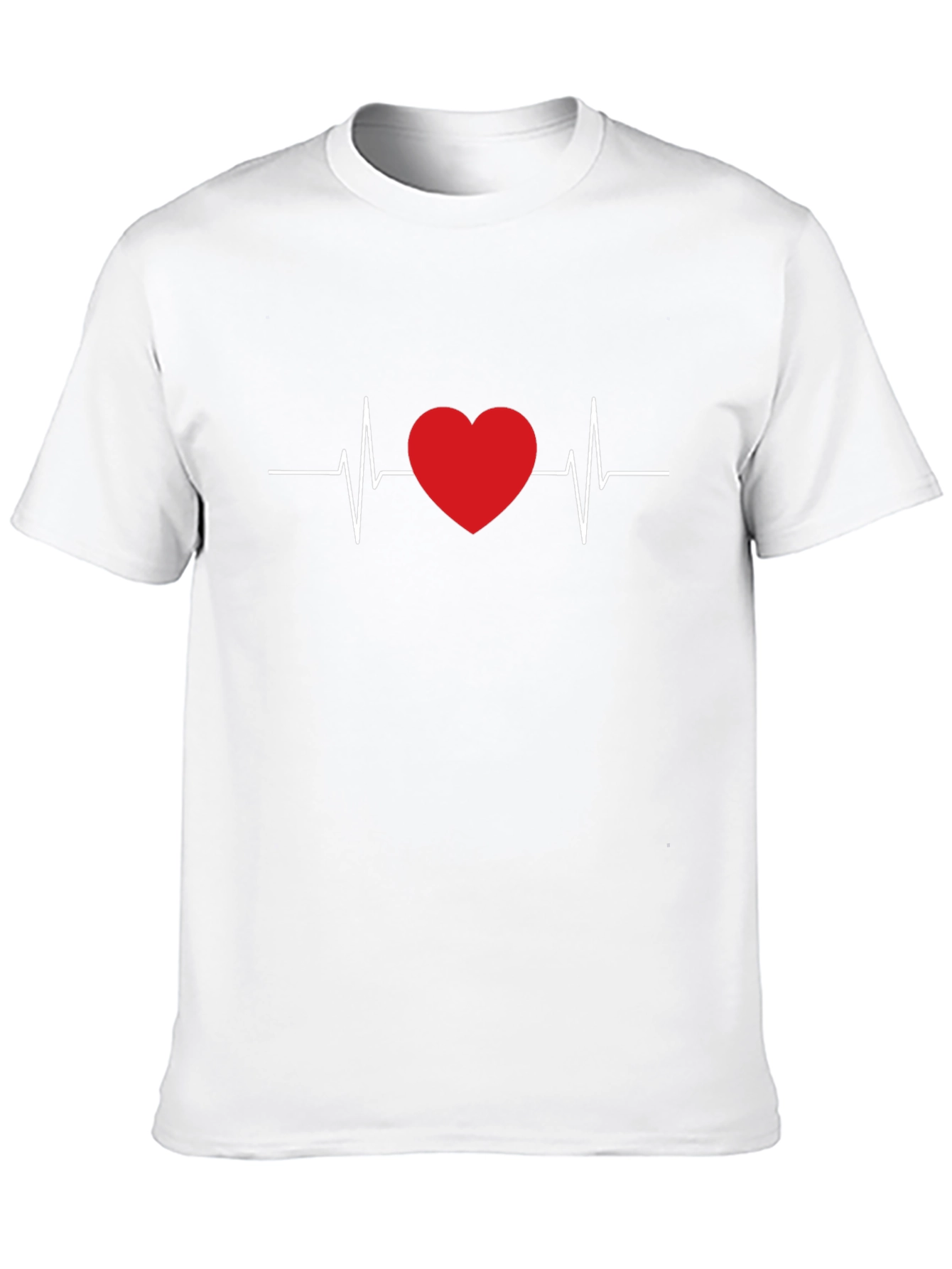 Heartbeat Graphic Tee - Medical Love Shirt
