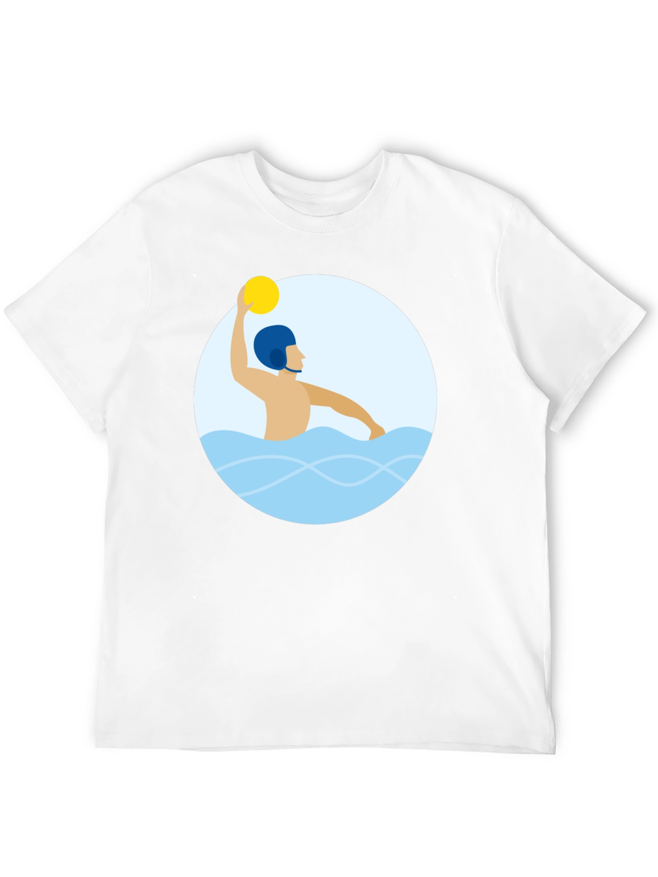 Water Polo Player Graphic T-Shirt