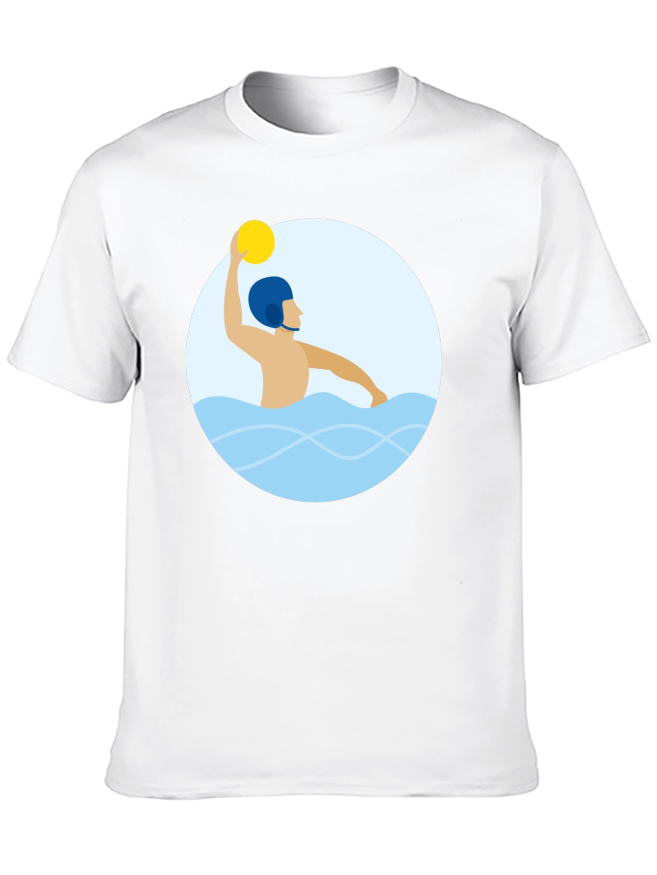 Water Polo Player Graphic T-Shirt