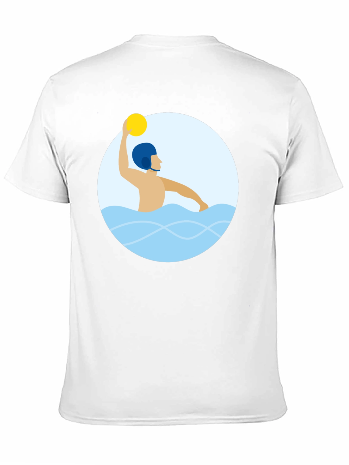 Water Polo Player Graphic T-Shirt