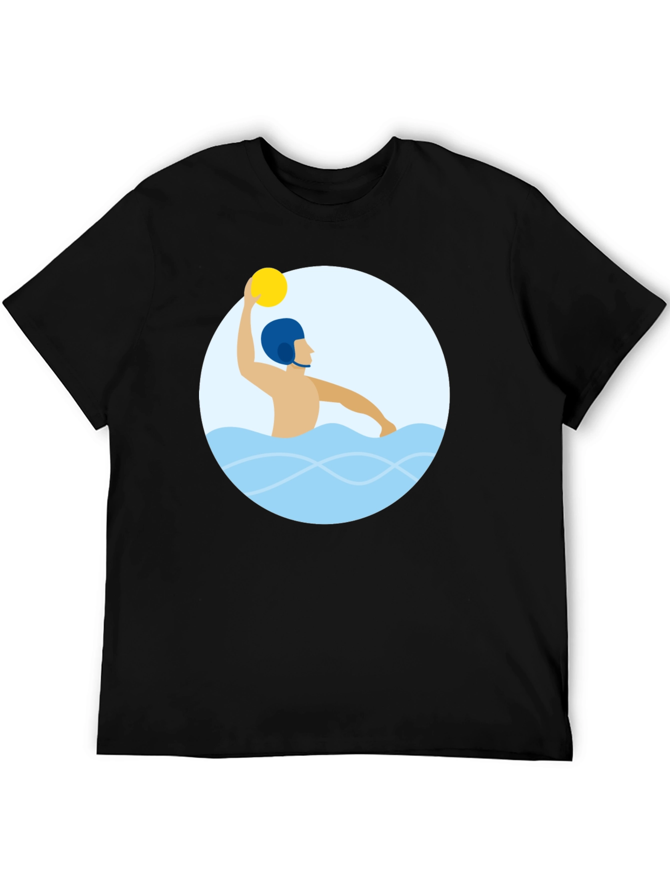 Water Polo Player Graphic T-Shirt