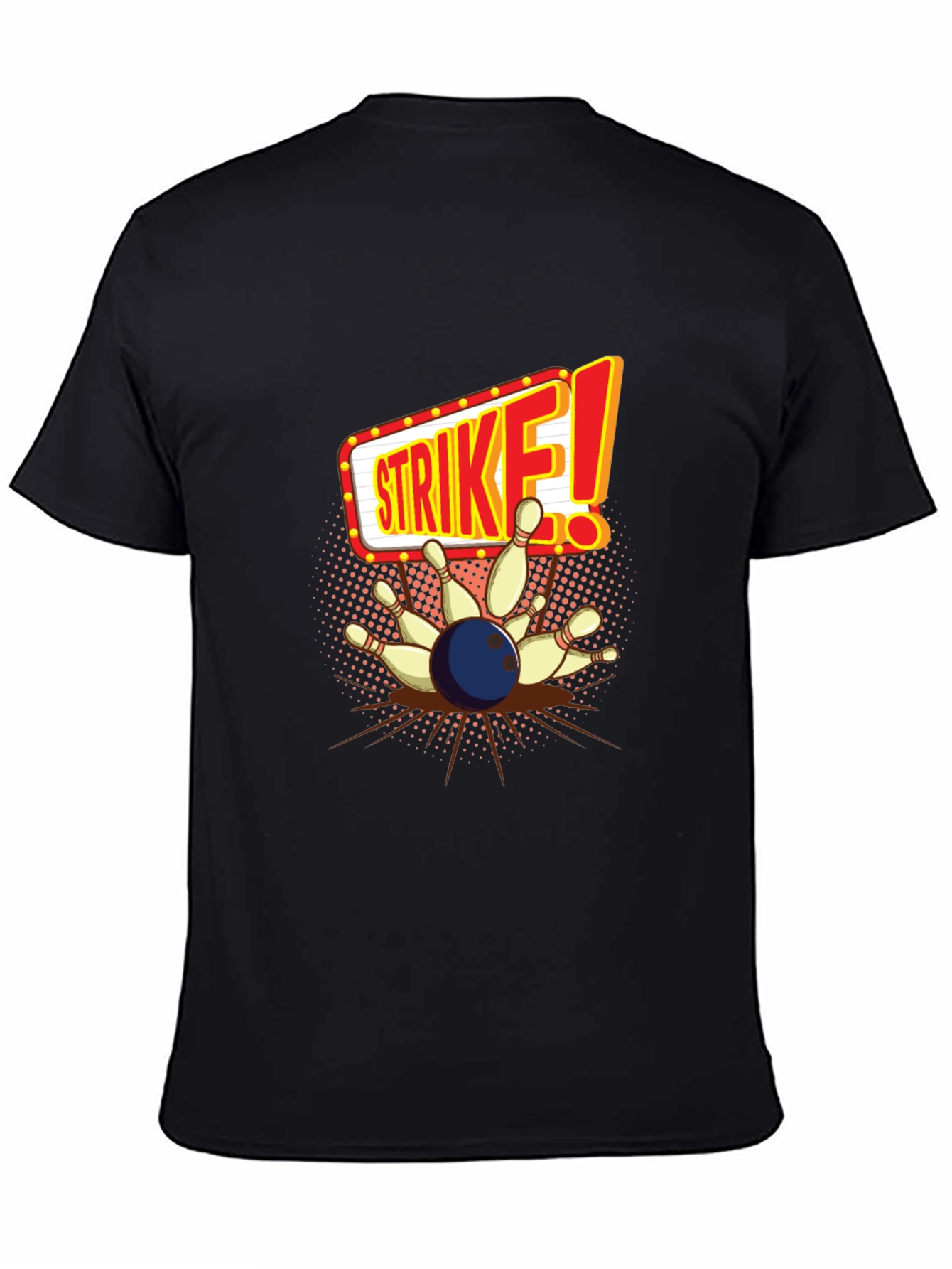 Strike Bowling T-Shirt - Perfect for Bowling Alleys!
