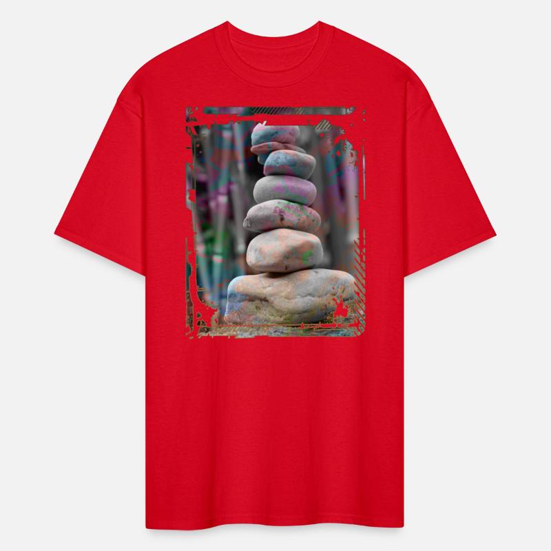 Japan Zen Buddhism Balancing Stones Rocks Bamboo