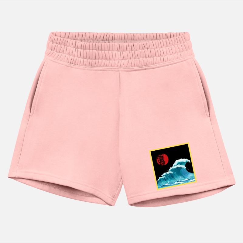 Japanese Wave under the Red Sun