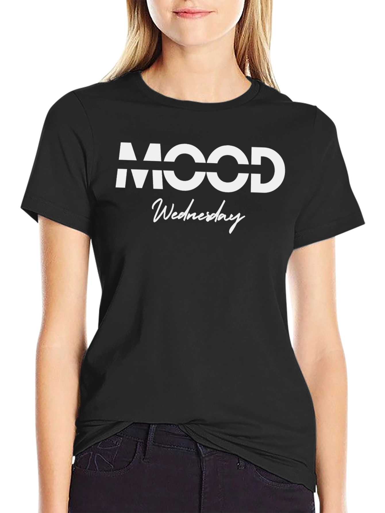 Mood Wednesday Graphic T-Shirt - Casual Wear