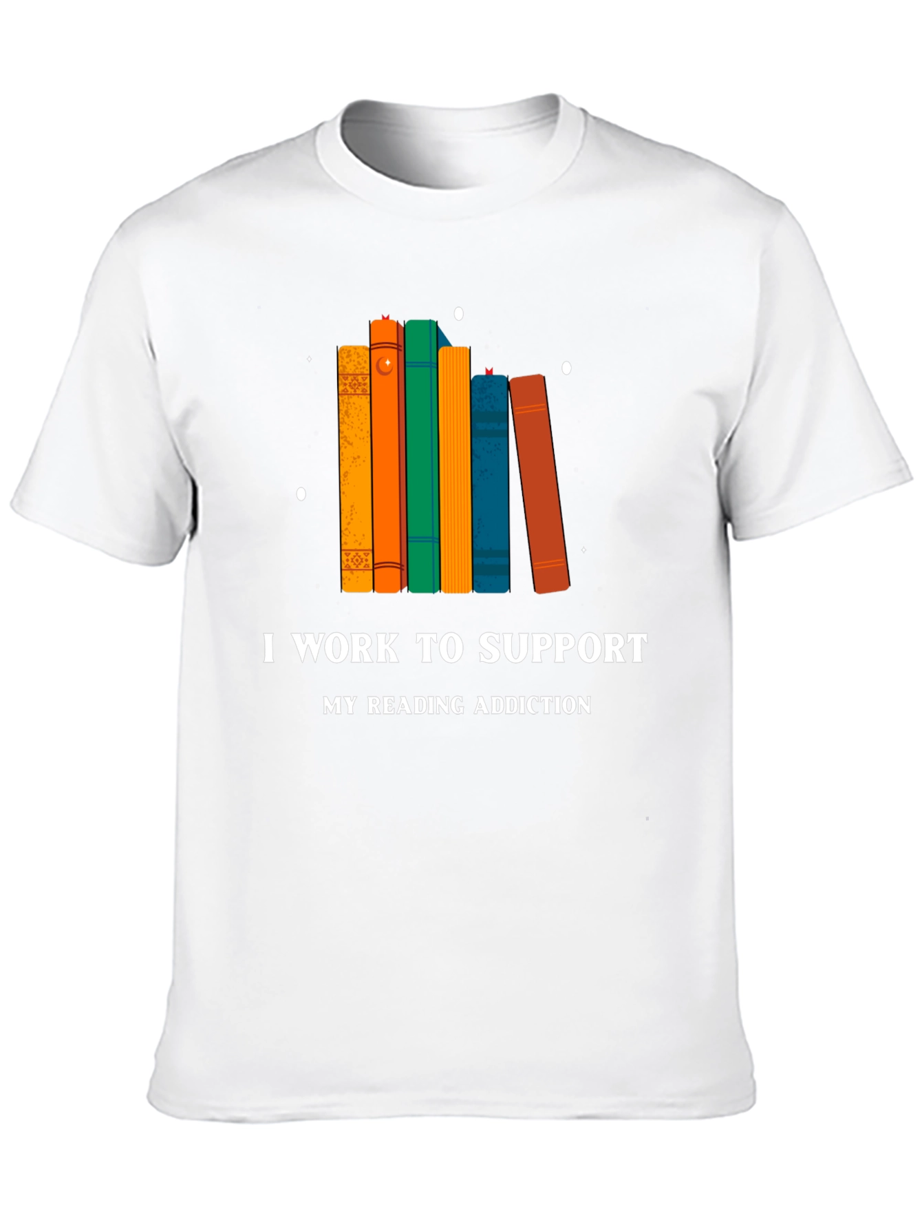 Reading Addiction T-Shirt - Black