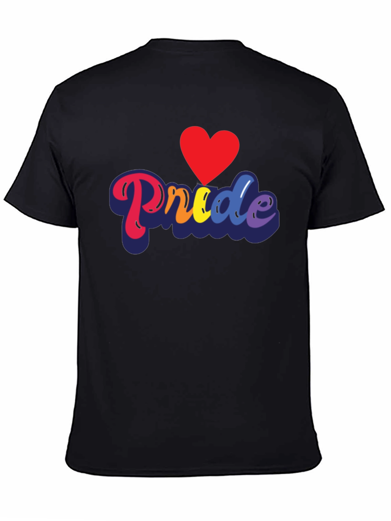 Pride Love Heart Graphic Tee