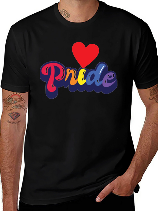 Pride Love Heart Graphic Tee