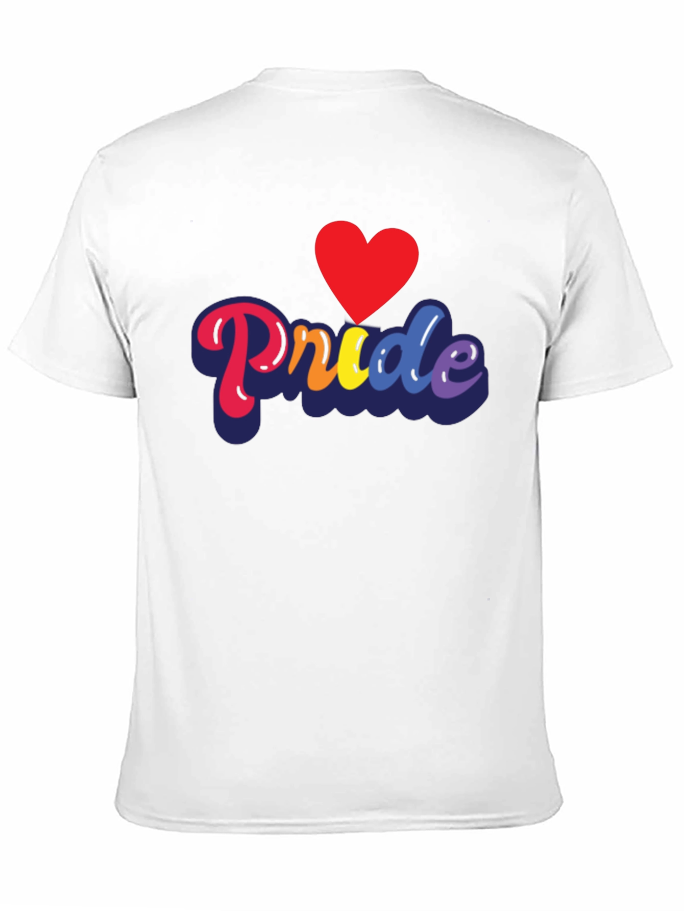 Pride Love Heart Graphic Tee