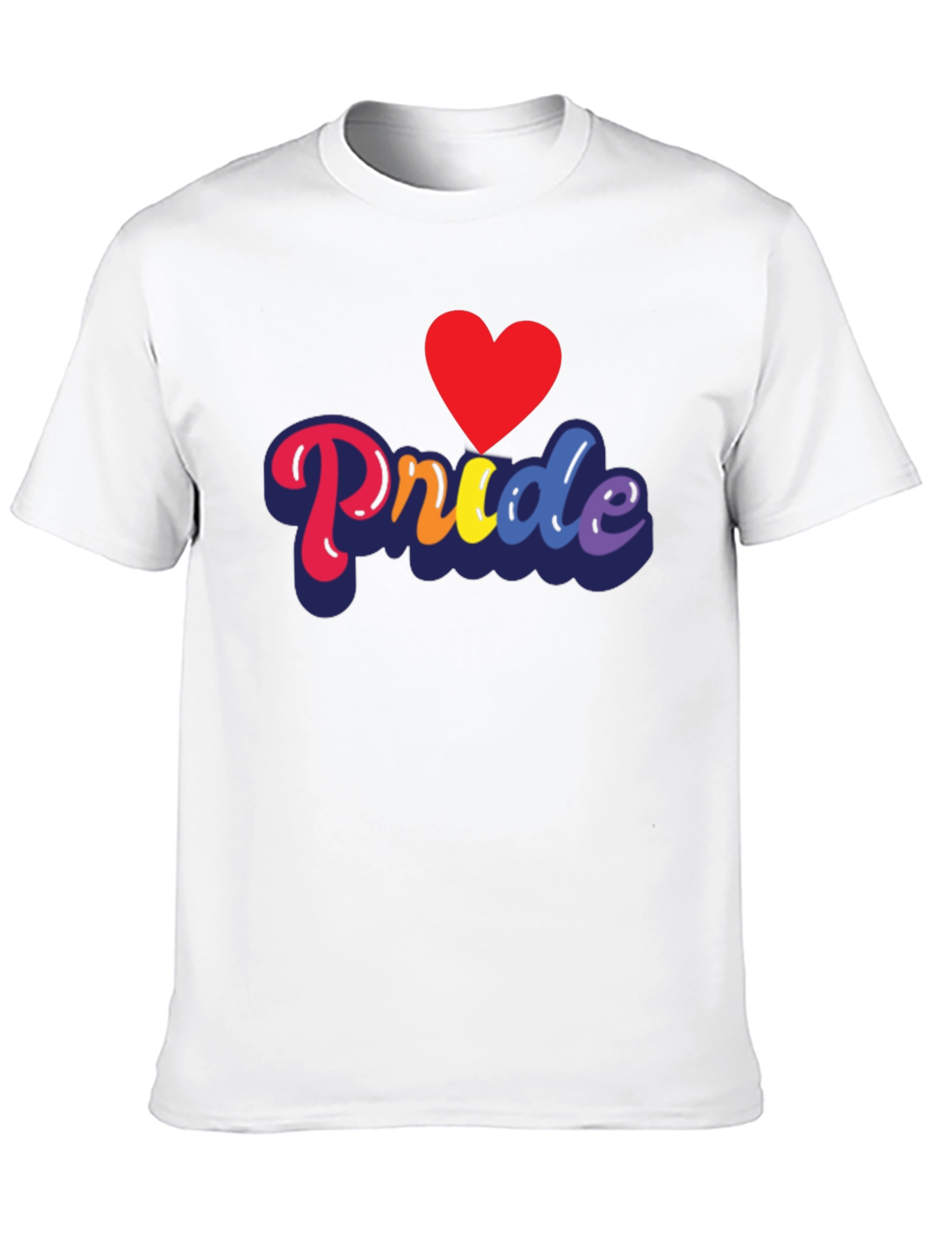 Pride Love Heart Graphic Tee