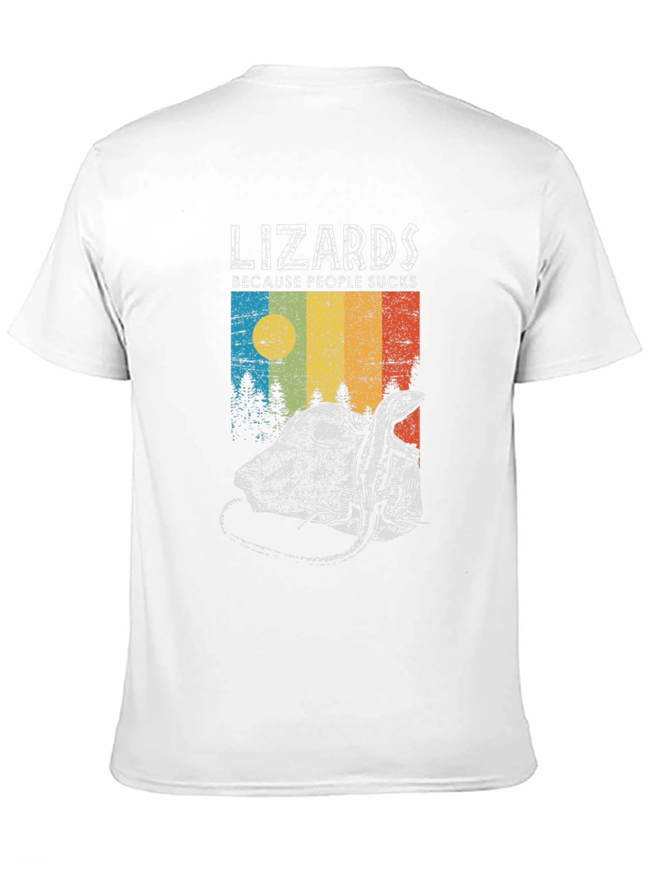 Lizards Because People Suck T-Shirt