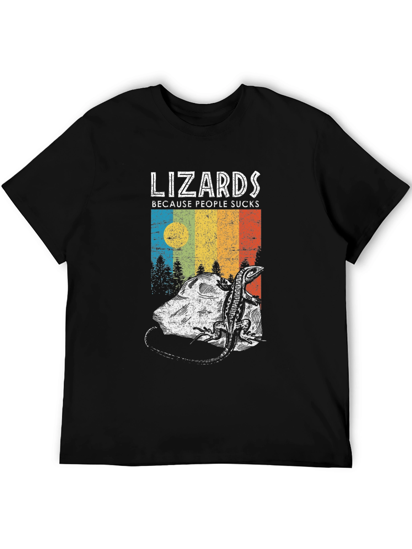 Lizards Because People Suck T-Shirt