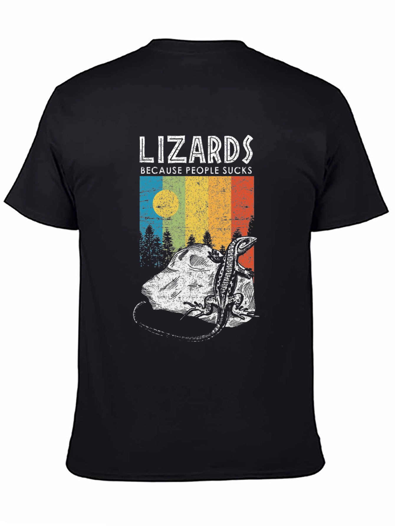 Lizards Because People Suck T-Shirt