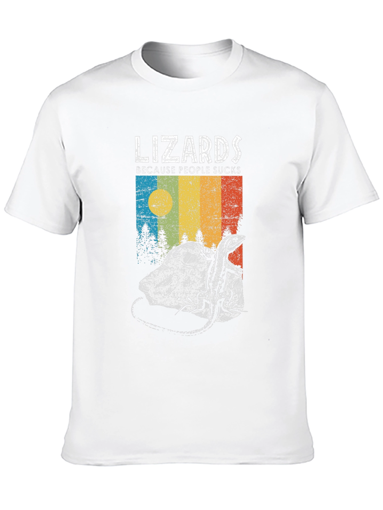 Lizards Because People Suck T-Shirt