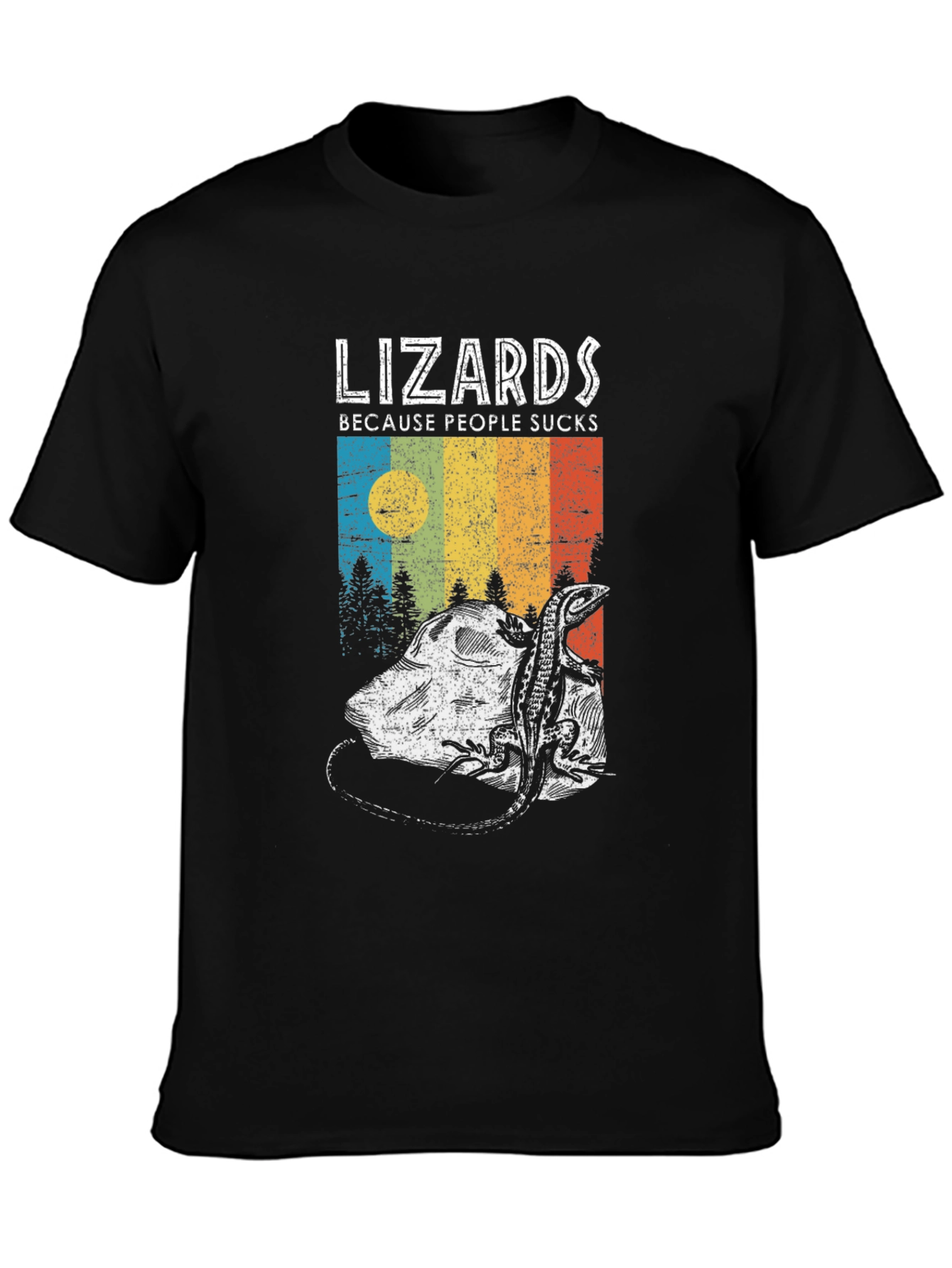 Lizards Because People Suck T-Shirt