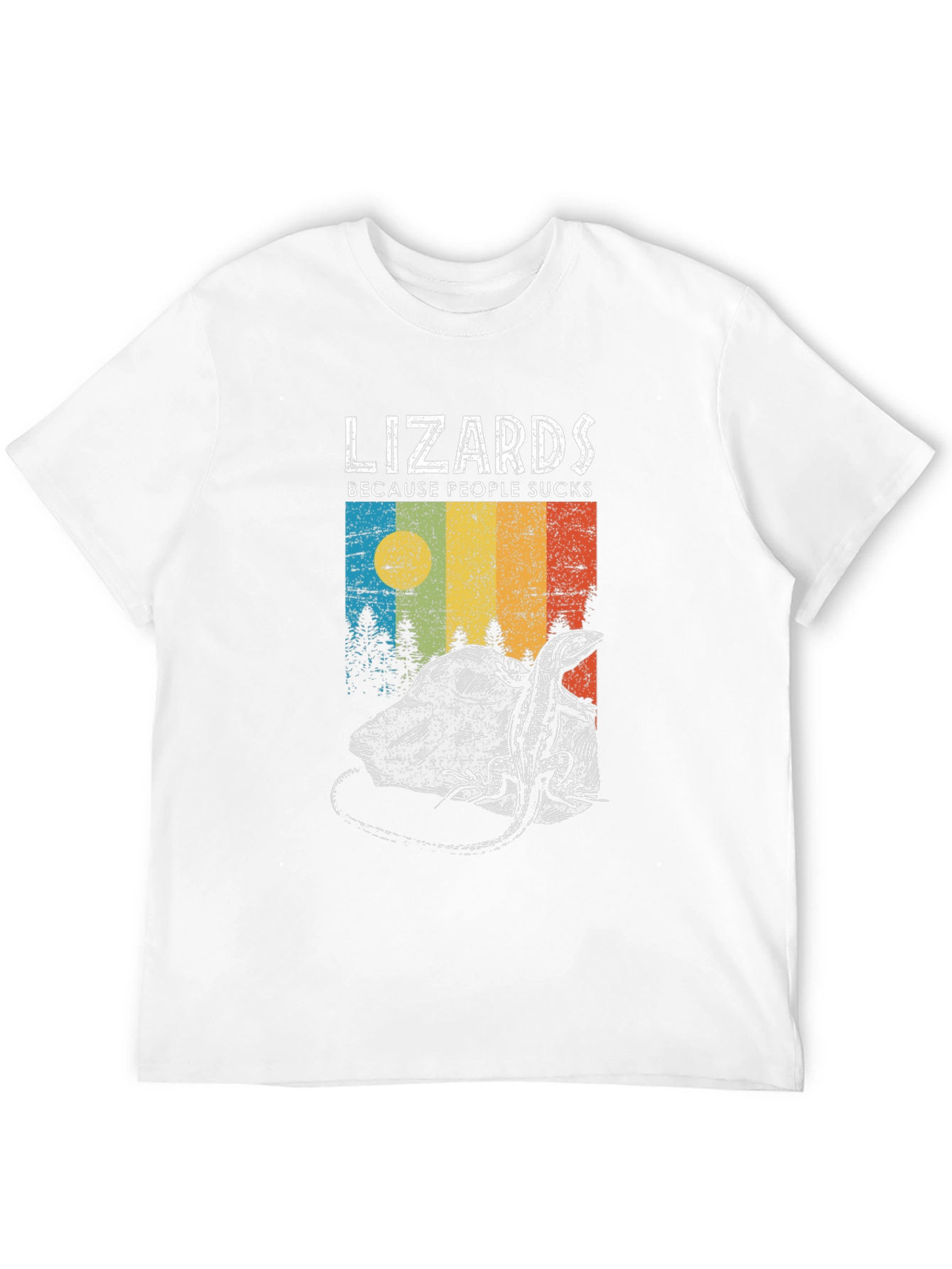 Lizards Because People Suck T-Shirt