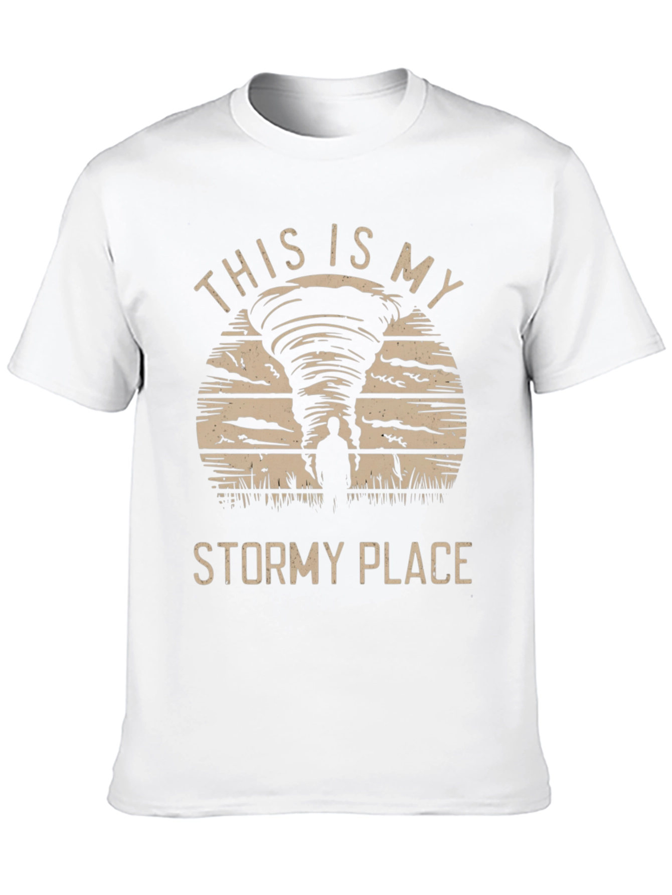 Stormy Place Graphic Tee - Tornado Design