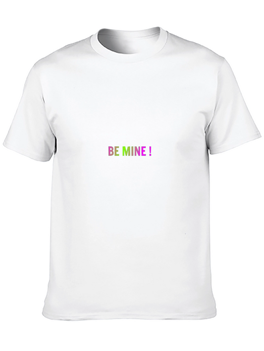 Be Mine! Black Graphic Tee