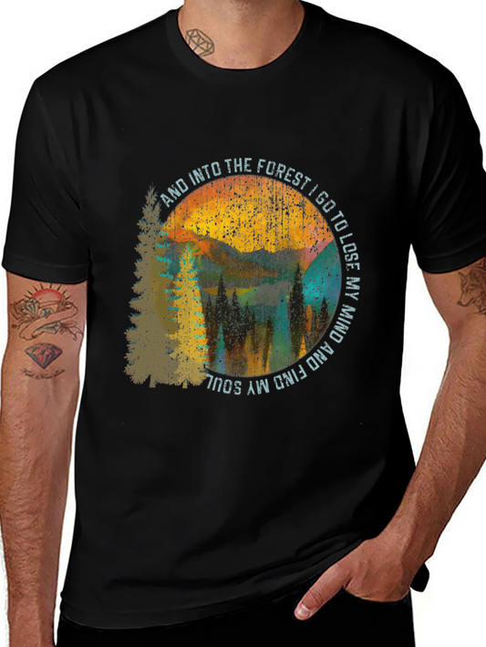 Into The Forest Graphic Tee - Adventure Soul T-Shirt