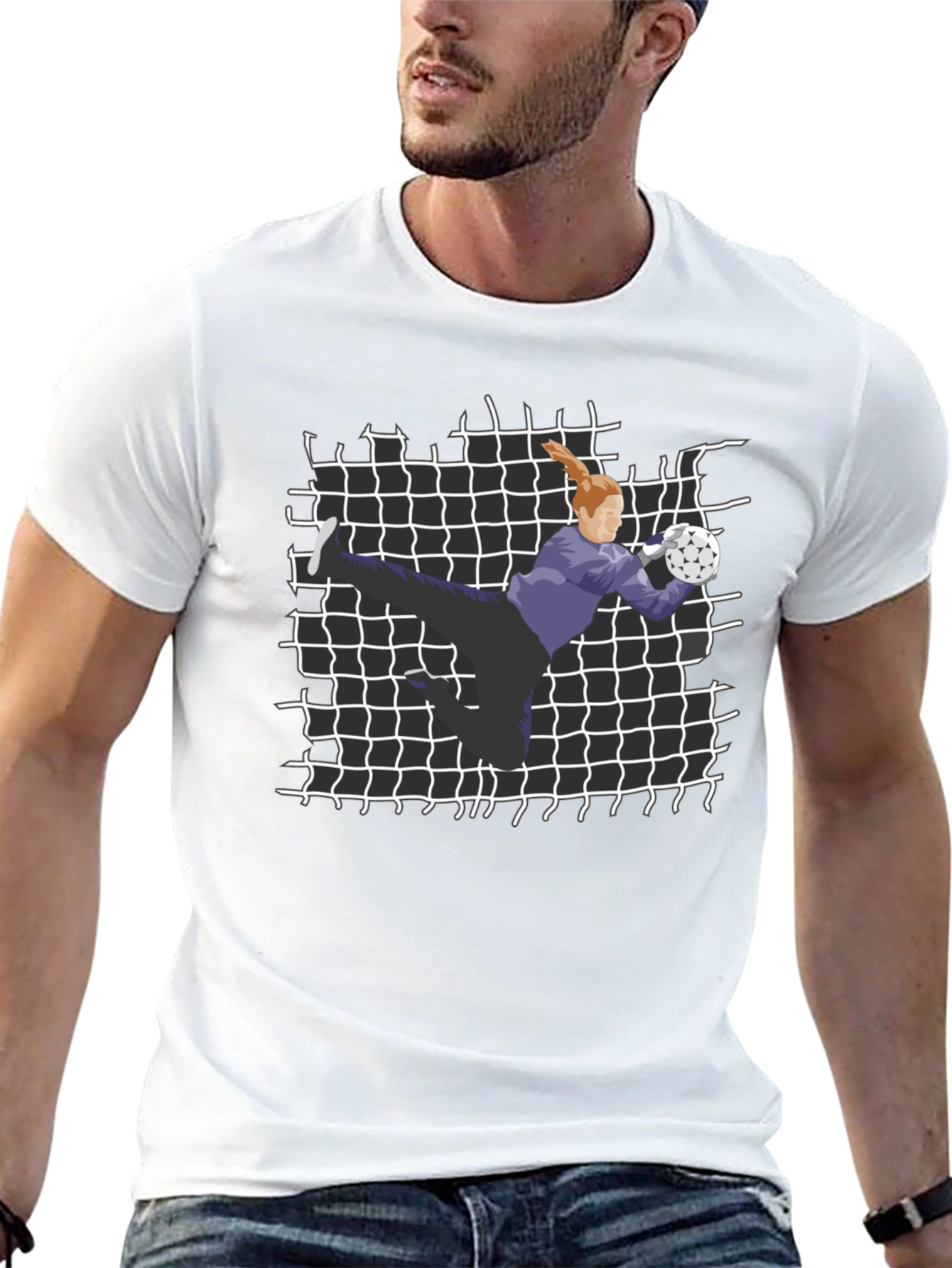 Soccer Goalie Graphic Tee