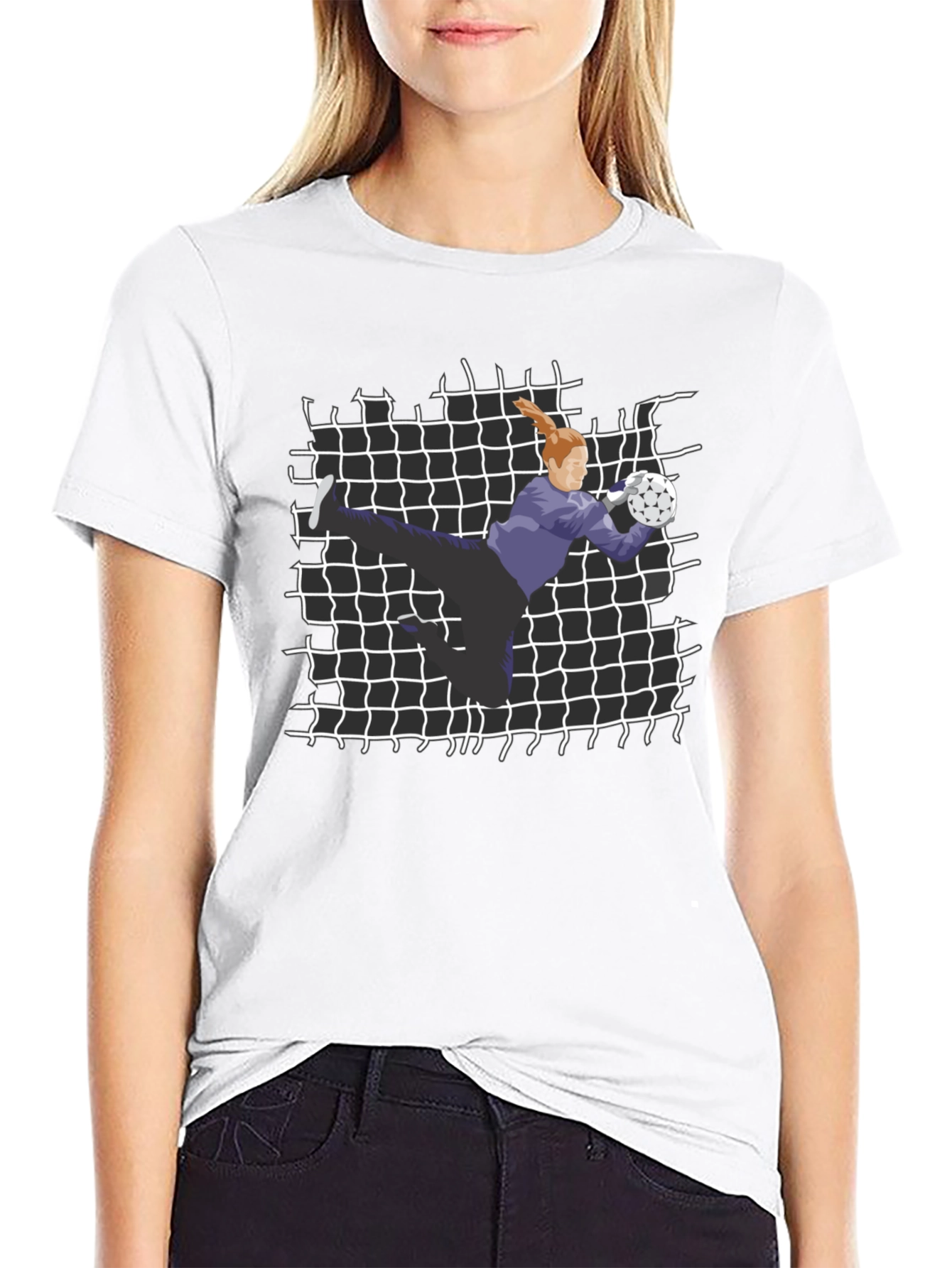Soccer Goalie Graphic Tee