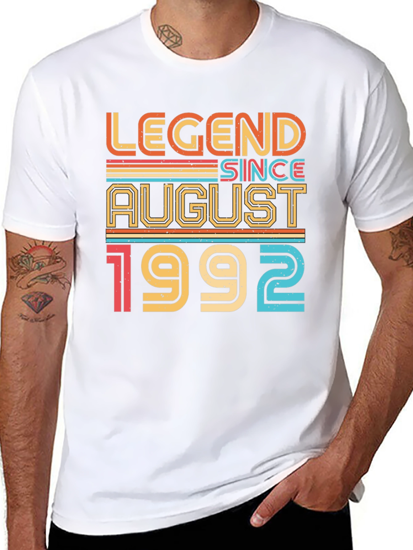 Legend Since August 1992 - Graphic T-Shirt