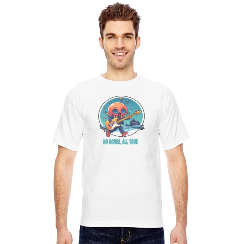 Jellyfish plays guitar | No bones , All tone