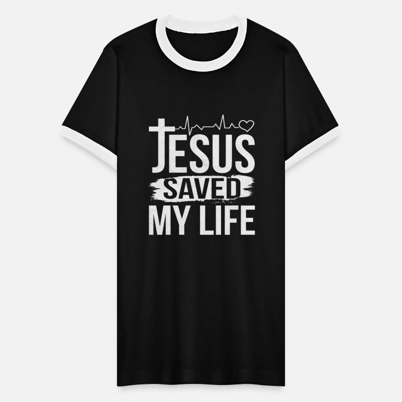 Jesus Saved My Life Christ Priest Quote Meme Gift
