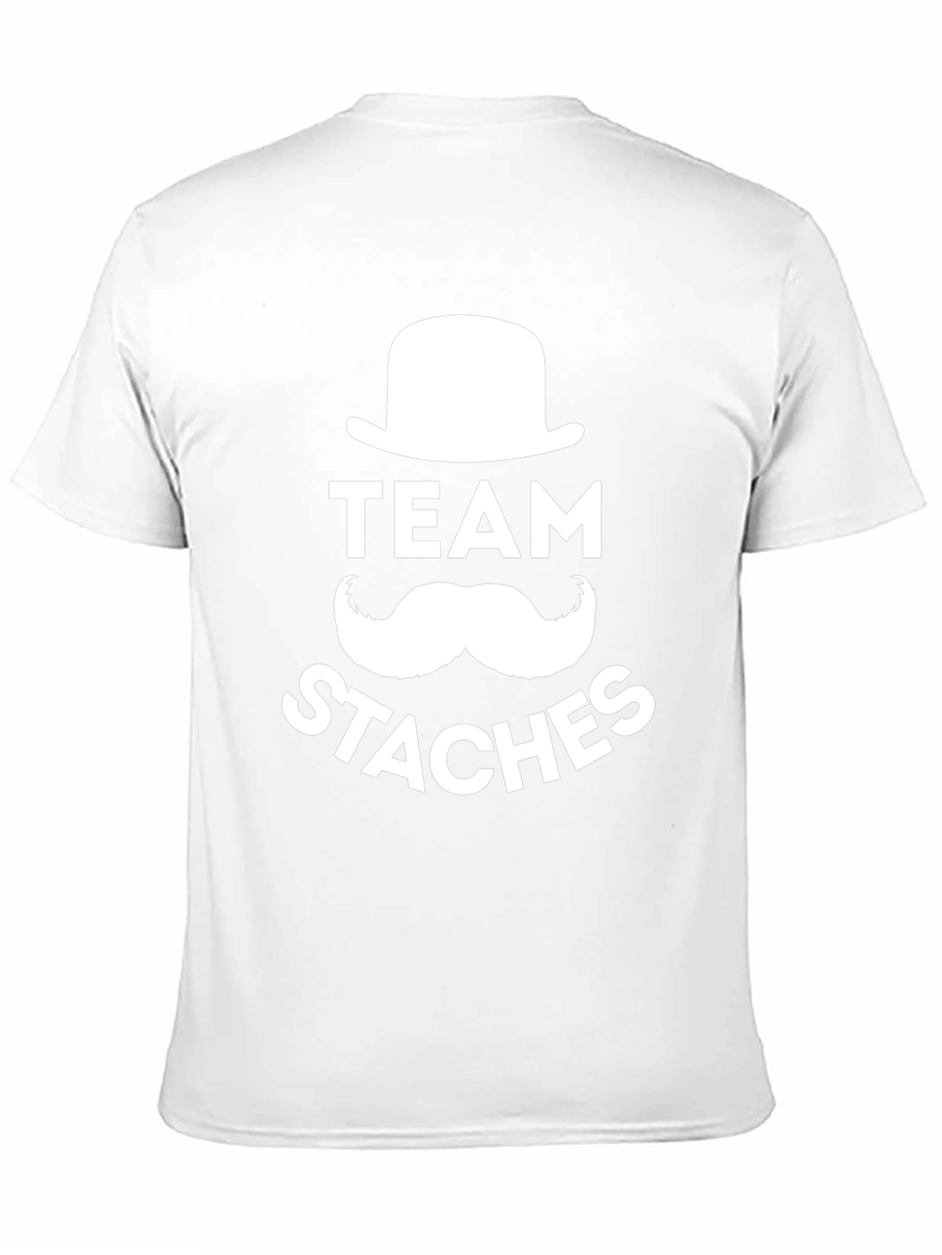 Team Staches Graphic Tee - Mens Black T-Shirt