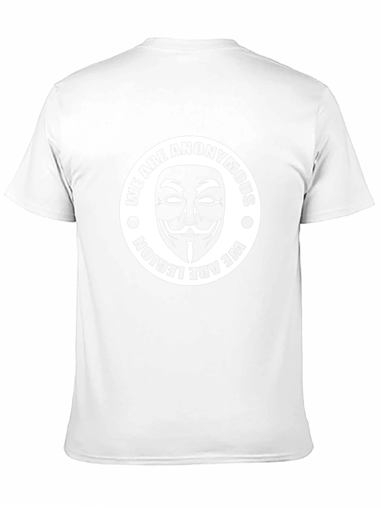 Anonymous Mask Graphic T-Shirt - We Are Legion