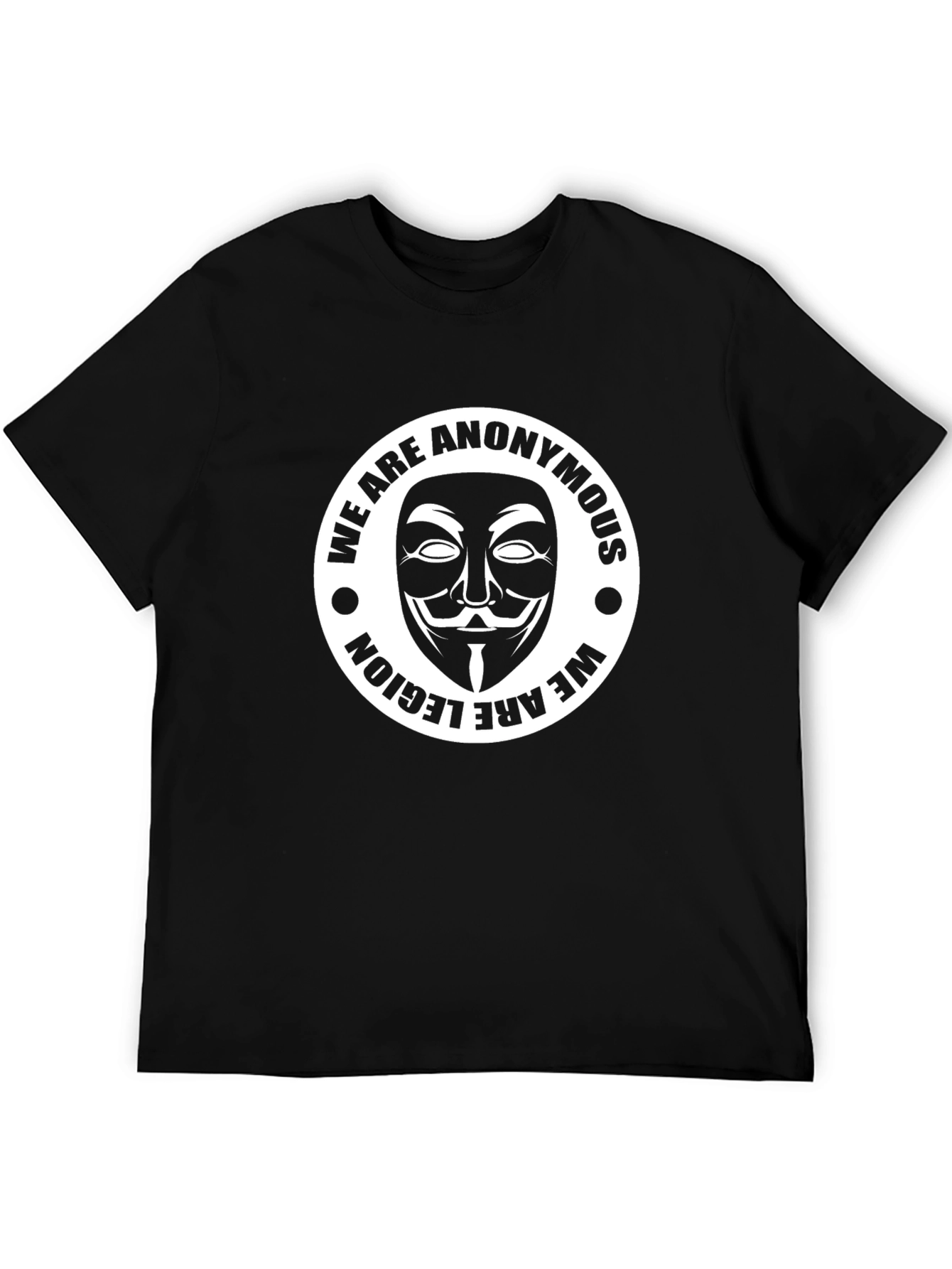 Anonymous Mask Graphic T-Shirt - We Are Legion