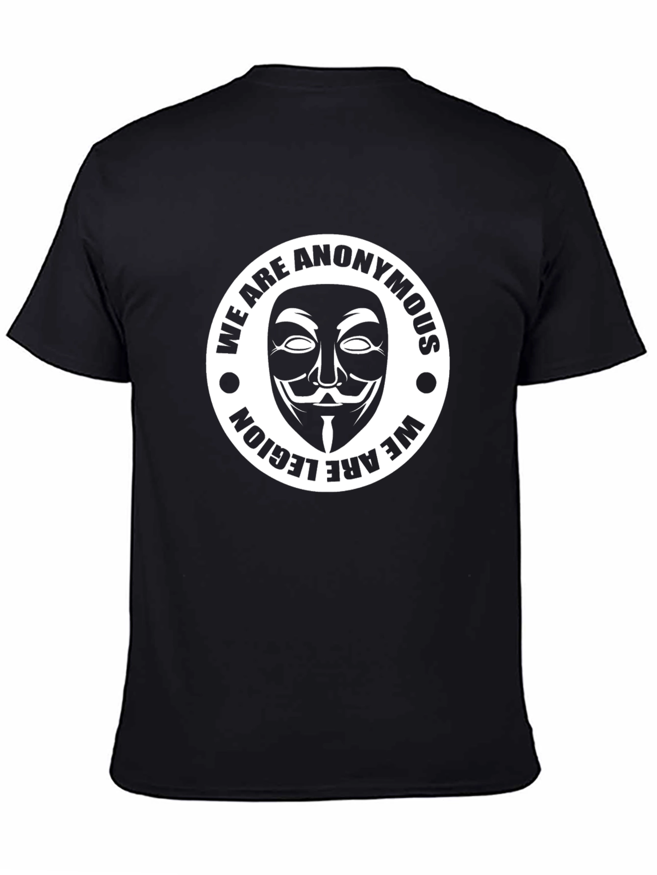 Anonymous Mask Graphic T-Shirt - We Are Legion