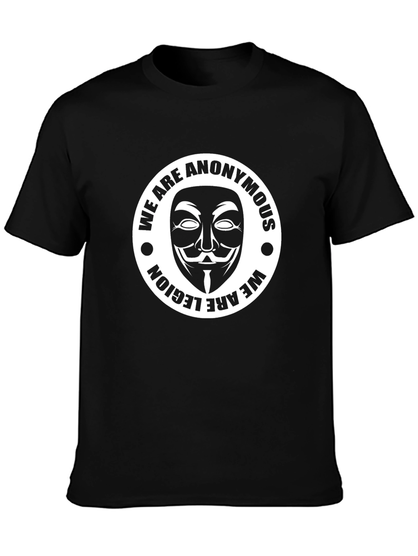 Anonymous Mask Graphic T-Shirt - We Are Legion