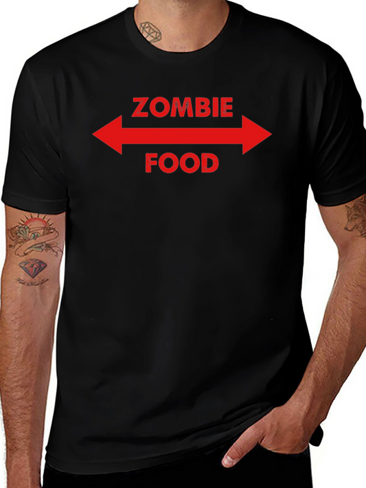 Zombie Food T-Shirt - Funny Graphic Tee