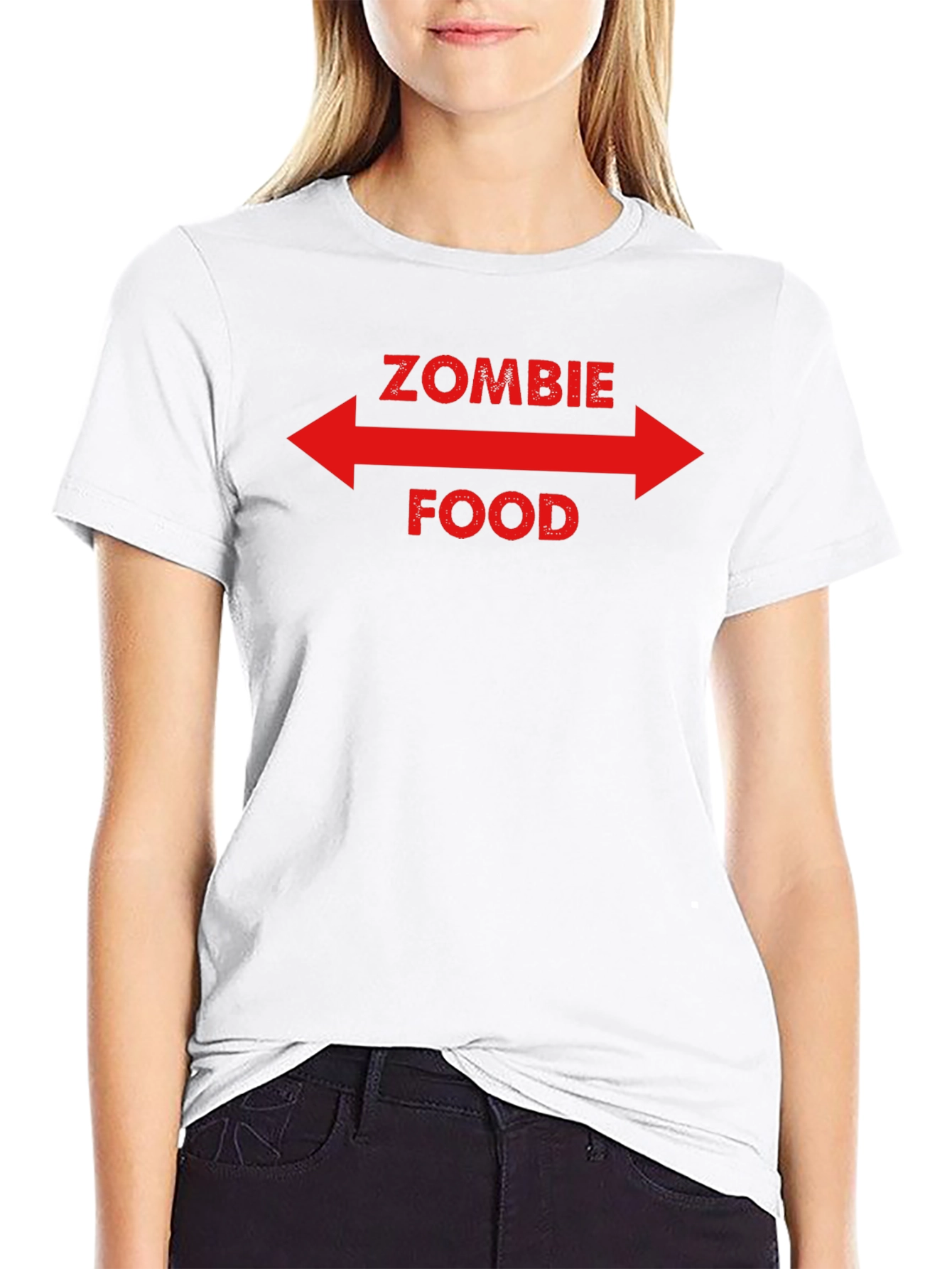 Zombie Food T-Shirt - Funny Graphic Tee