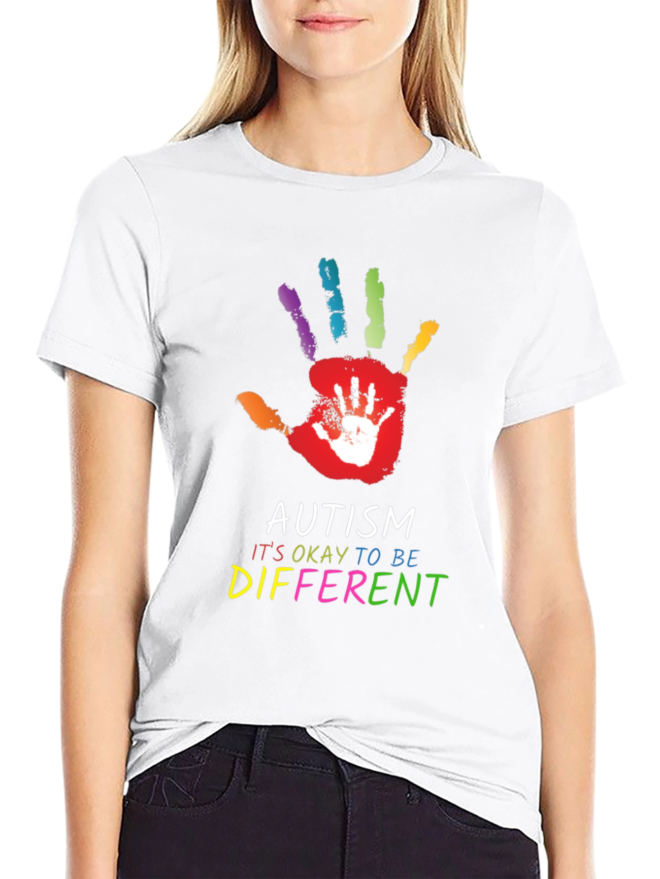 Autism Awareness Its Okay to Be Different T-Shirt