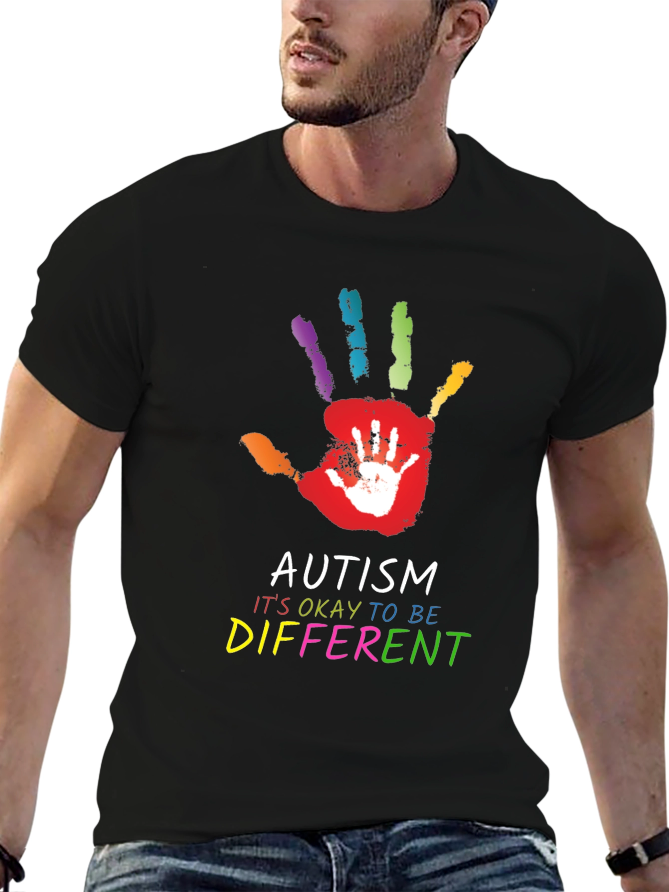 Autism Awareness Its Okay to Be Different T-Shirt