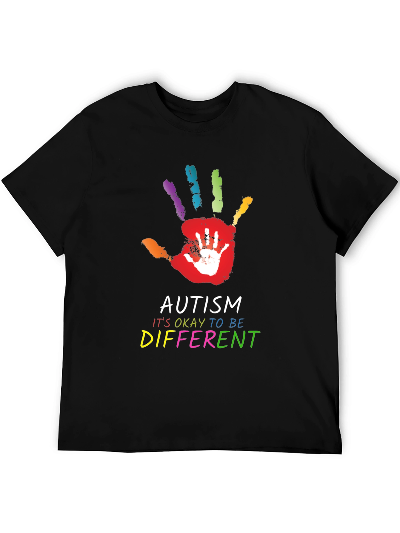 Autism Awareness Its Okay to Be Different T-Shirt
